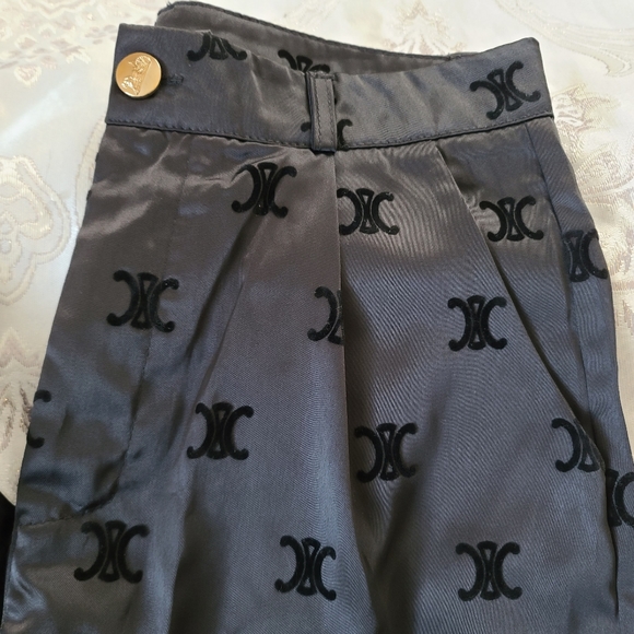 Soft Textured Satin Lounge Pants! NWT! - Picture 3 of 6